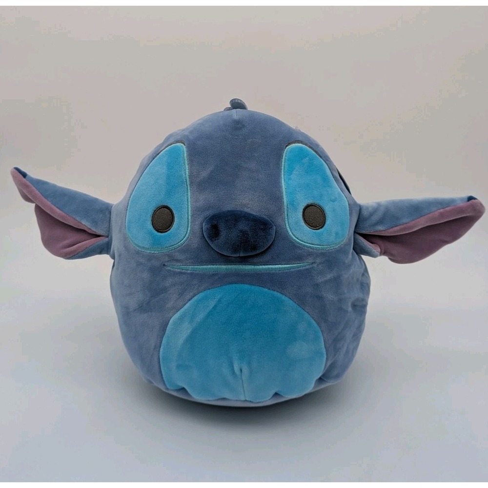 Kellytoy Squishmallow Disney Stitch Plush Toy Blue NWT